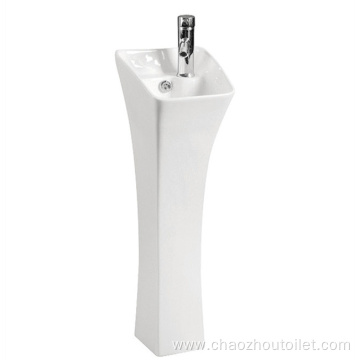 G-022 sanitary ware wash basin square freestanding basin